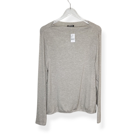 NWT Lane Bryant Lightweight Metallic Long Sleeve Sweater Women's Size 14/16 - Picture 9 of 10